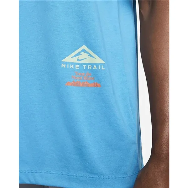 Men’s Short Sleeve T-Shirt Nike DR7671-446 Sky blue (S)