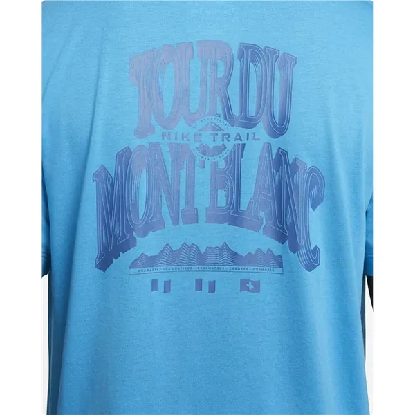Men’s Short Sleeve T-Shirt Nike DR7671-446 Sky blue (S)