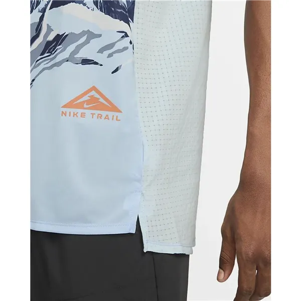 Men’s Short Sleeve T-Shirt Nike DM4781-441 Cyan