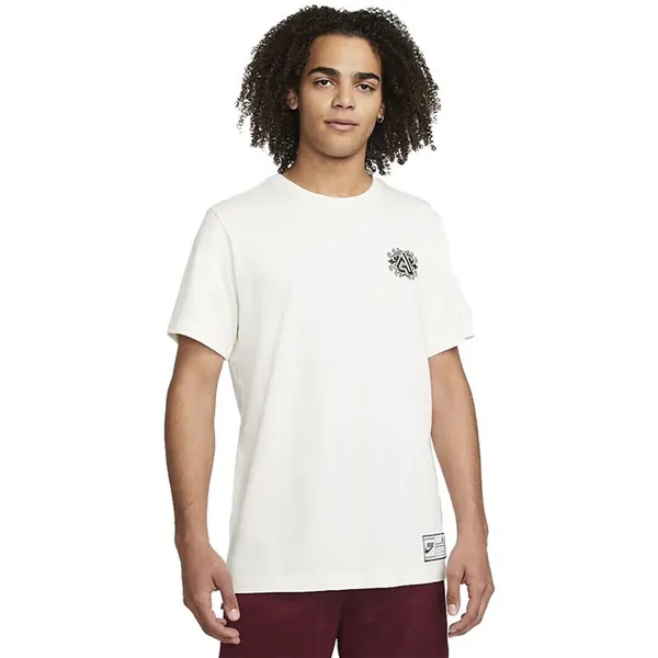 Men’s Short Sleeve T-Shirt Nike DR7619-133 White (XL)
