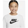 Children’s Long Sleeve T-shirt Nike CZ1260-100 White