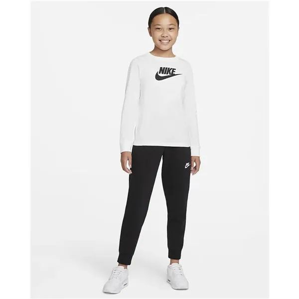 Children’s Long Sleeve T-shirt Nike CZ1260-100 White