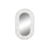 Seinapeegel DKD Home Decor Valge