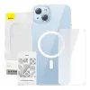 Baseus Crystal Series Magnetic Case for iPhone 14 Plus + tempered glass