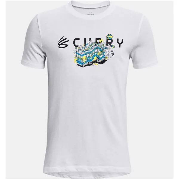 Child's Short Sleeve T-Shirt Under Armour 1374219-100