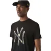 Men’s Short Sleeve T-Shirt New Era 12827252 Black (XL)