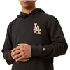 Men’s Hoodie New Era LA Dodger Metallic Logo Black M Black