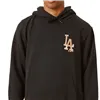 Men’s Hoodie New Era LA Dodger Metallic Logo Black M Black