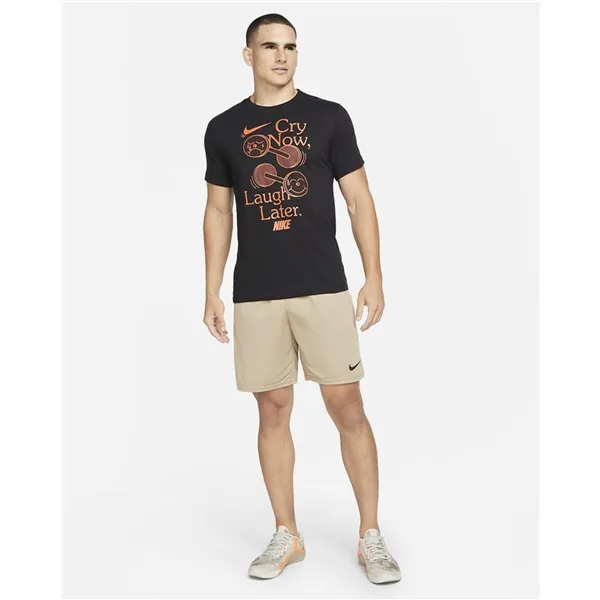 Sports Shorts Nike Dri-FIT Beige Men
