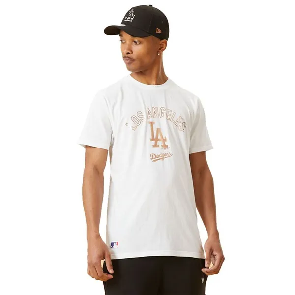 Men’s Short Sleeve T-Shirt New Era 12893142 White (XL)