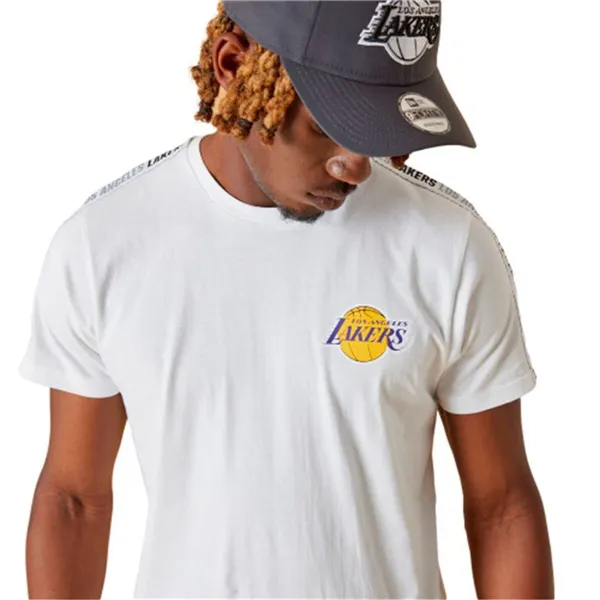 Men’s Short Sleeve T-Shirt New Era 13083902 White (XL)