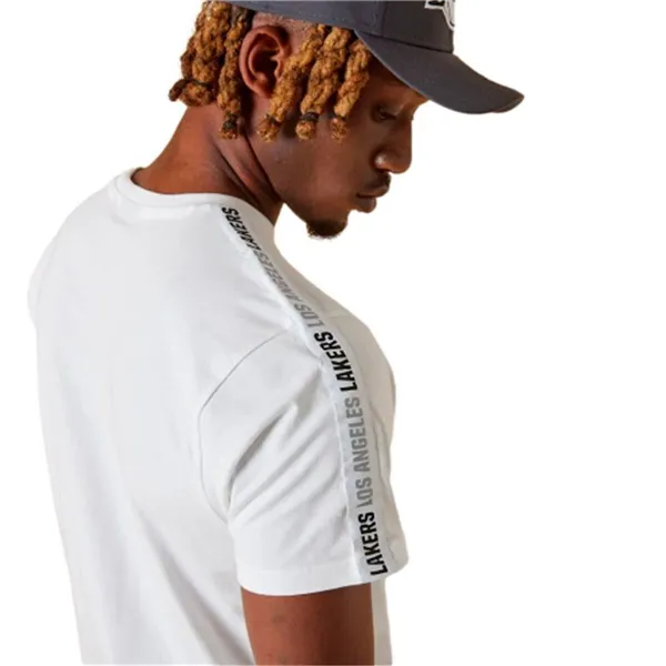 Men’s Short Sleeve T-Shirt New Era 13083902 White (XL)