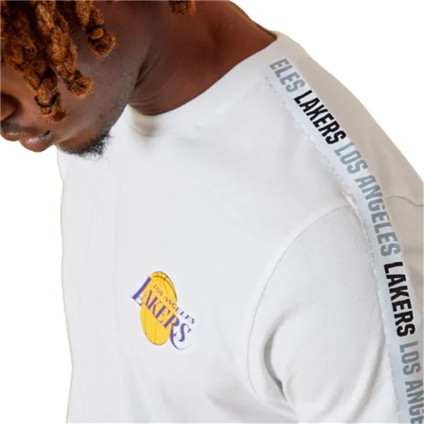 Men’s Short Sleeve T-Shirt New Era 13083902 White (XL)