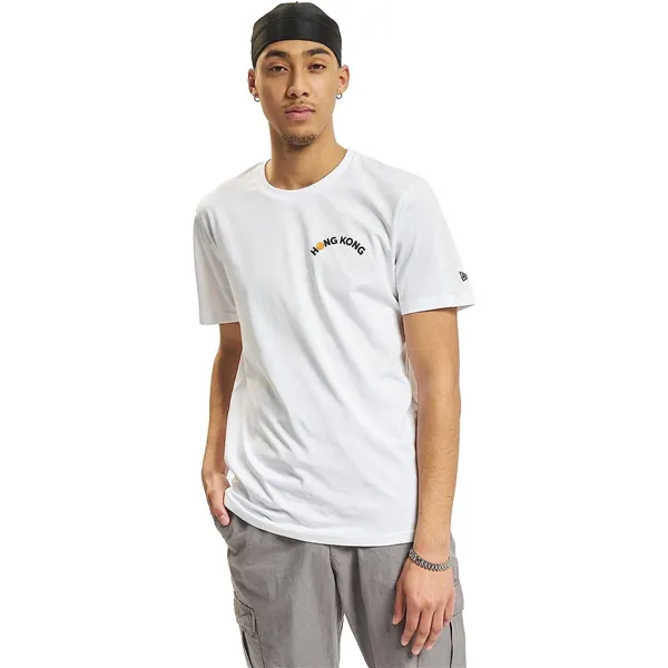 Men’s Short Sleeve T-Shirt New Era 13083965 White (S)
