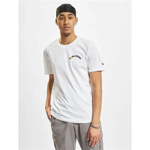Men’s Short Sleeve T-Shirt New Era 13083965 White (S)