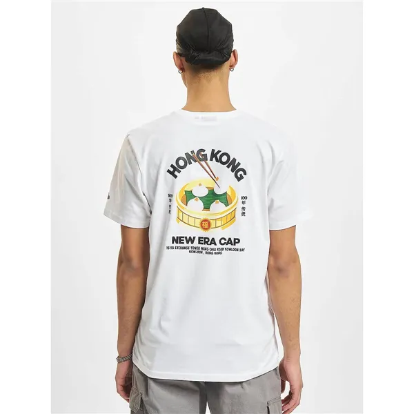 Men’s Short Sleeve T-Shirt New Era 13083965 White (S)