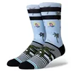 Sports Socks Stance Aloha Monkey Staple Light Blue