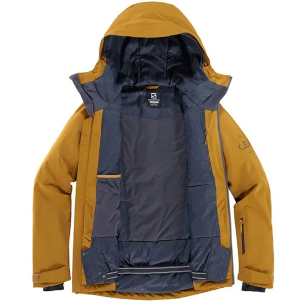 Ski Jacket Salomon LC1583400 Golden Men