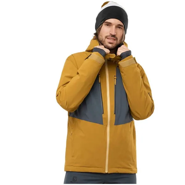 Ski Jacket Salomon LC1583400 Golden Men