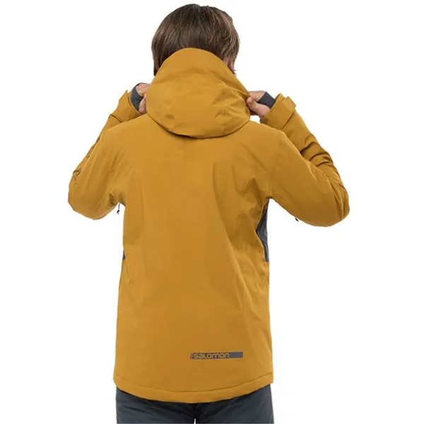Ski Jacket Salomon LC1583400 Golden Men