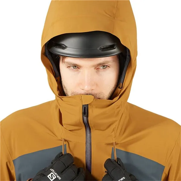 Ski Jacket Salomon LC1583400 Golden Men
