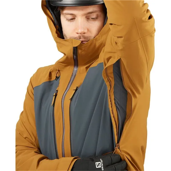Ski Jacket Salomon LC1583400 Golden Men