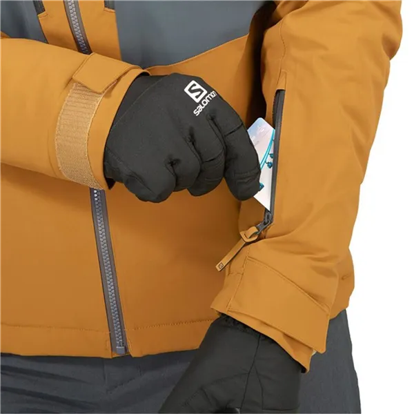 Ski Jacket Salomon LC1583400 Golden Men