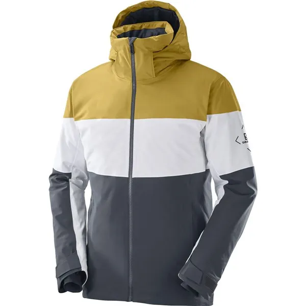 Ski Jacket Salomon LC1587700 Light grey Men