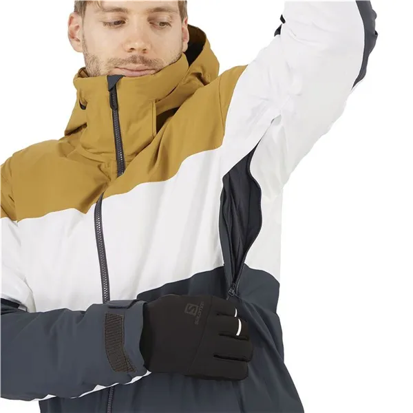 Ski Jacket Salomon LC1587700 Light grey Men