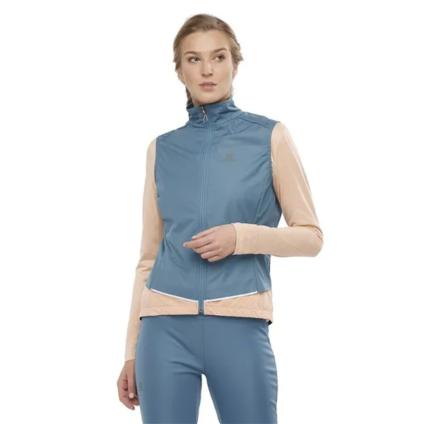 Running Vest Salomon Light Shell W Light Blue