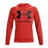 Men’s Hoodie Under Armour Fleece Rival Red
