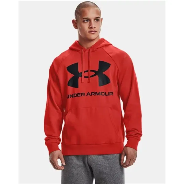 Men’s Hoodie Under Armour Fleece Rival Red