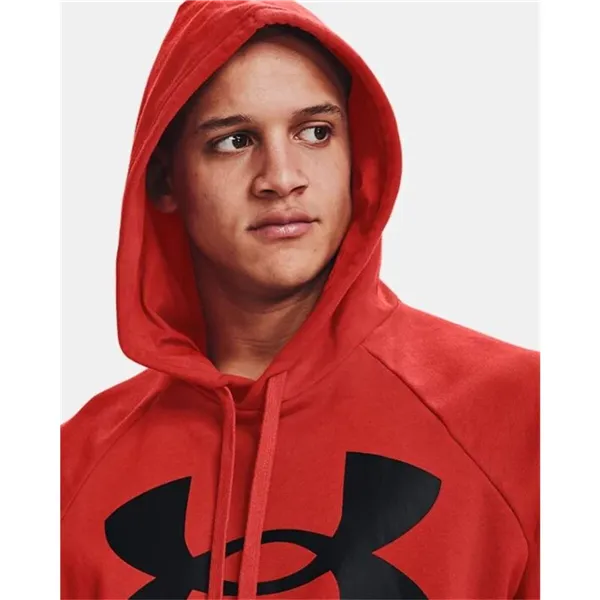 Men’s Hoodie Under Armour Fleece Rival Red