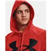 Men’s Hoodie Under Armour Fleece Rival Red