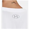 Women’s Short Sleeve T-Shirt Under Armour 1369864-100 White (XS)