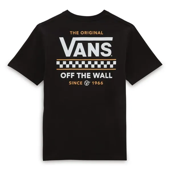 Child's Short Sleeve T-Shirt Vans VN0A7Y4GBLK1 Black (14-16 Years)