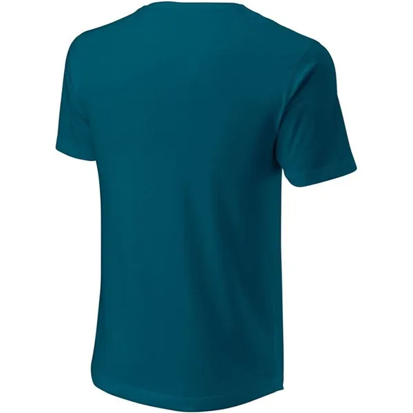 Men’s Short Sleeve T-Shirt Wilson WRA806608 Blue (S)