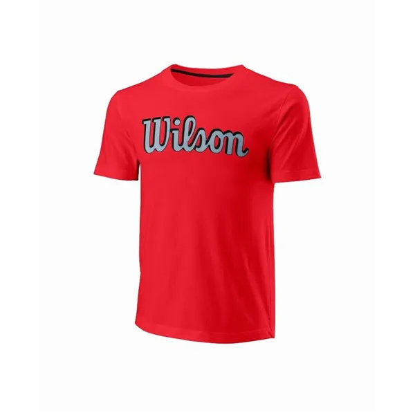 Men’s Short Sleeve T-Shirt Wilson WRA806610 Red (S)
