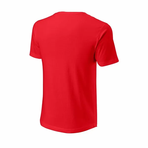 Men’s Short Sleeve T-Shirt Wilson WRA806610 Red (S)