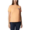 Women’s Short Sleeve T-Shirt Columbia 1998133812 Salmon (XS)