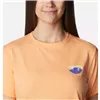 Women’s Short Sleeve T-Shirt Columbia 1998133812 Salmon (XS)