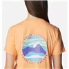Women’s Short Sleeve T-Shirt Columbia 1998133812 Salmon (XS)