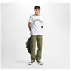 Men’s Short Sleeve T-Shirt Converse 10024589-A03 White (XS)