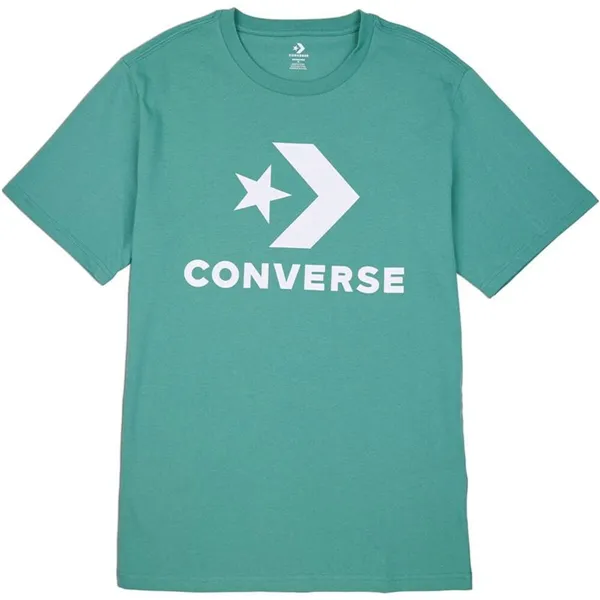 Men’s Short Sleeve T-Shirt Converse 10025458-A04 Aquamarine (2XS)
