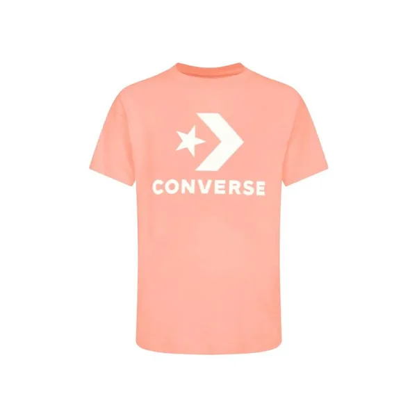 Men’s Short Sleeve T-Shirt Converse 10025458-A06 Salmon (S)