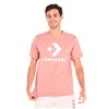 Men’s Short Sleeve T-Shirt Converse 10025458-A06 Salmon (S)