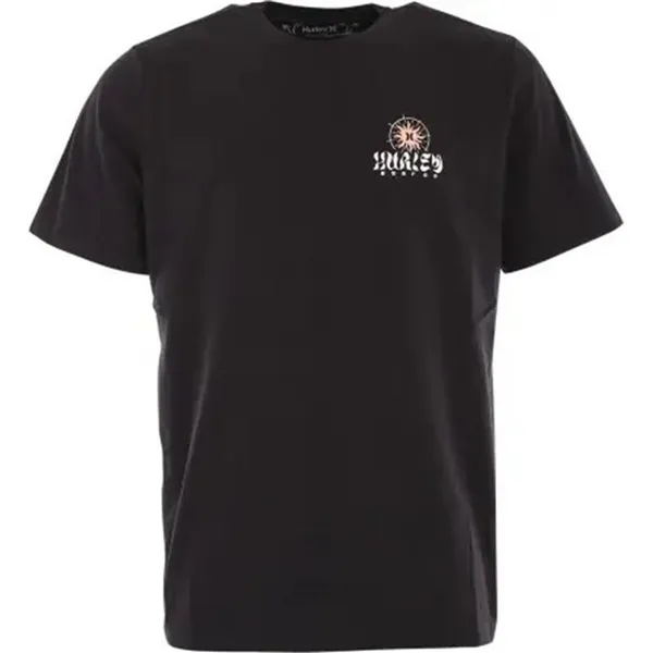 Men’s Short Sleeve T-Shirt Hurley MTS0035680-H010 Black (S)