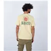 Men’s Short Sleeve T-Shirt Hurley MTS0035680-H713 Yellow (S)