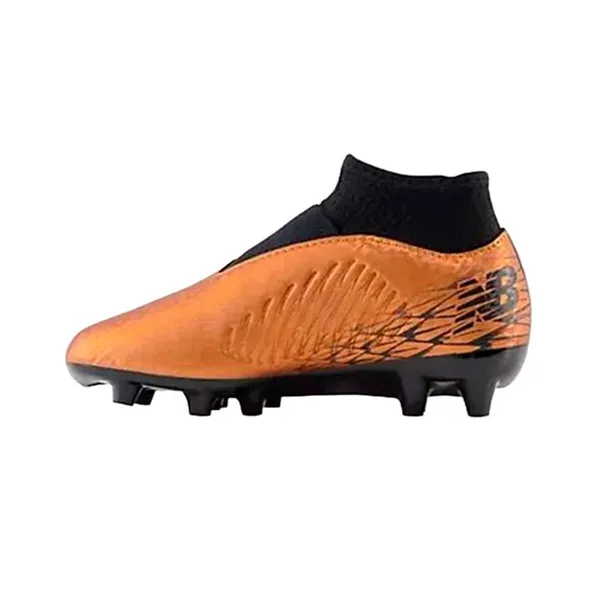Childrens Football Boots New Balance Tekela v4 Magique FG Brown