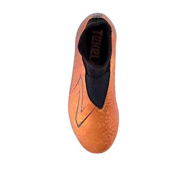 Childrens Football Boots New Balance Tekela v4 Magique FG Brown